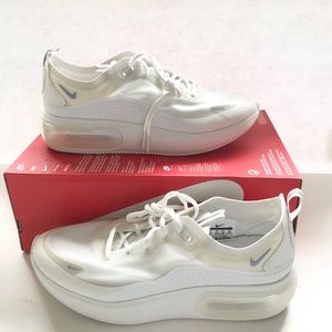 Nike Women's White and Gray Sneakers